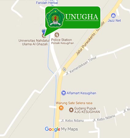 Locations and Maps UNUGHA Cilacap Pts Ptn